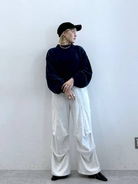 「アイテム（帽子）」を使った、たけおさん（レディース・157cm・30代）の夏コーディネート