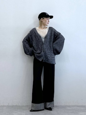 「アイテム（キャップ）」を使った、たけおさん（レディース・157cm・30代）の夏コーディネート