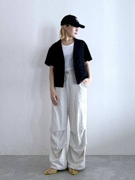 たけおさん（レディース・157cm）の夏コーディネート