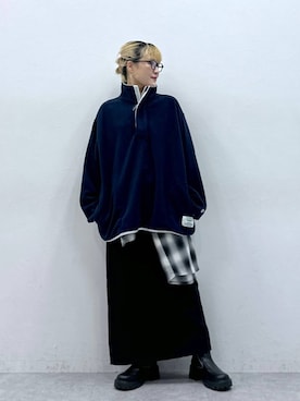 「アイテム（スウェット）」を使った、たけおさん（レディース・157cm・30代）の秋コーディネート