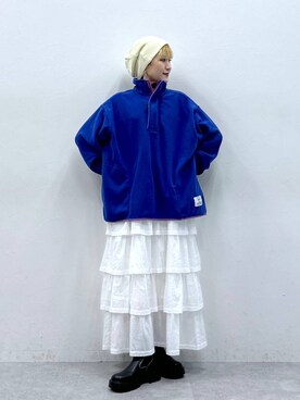 「アイテム（スウェット）」を使った、たけおさん（レディース・157cm・30代）の秋コーディネート