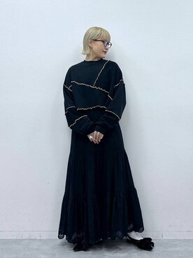 「アイテム（スウェット）」を使った、たけおさん（レディース・157cm・30代）の秋コーディネート