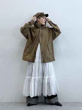 「アイテム（キャップ）」を使った、たけおさん（レディース・157cm・30代）の夏コーディネート