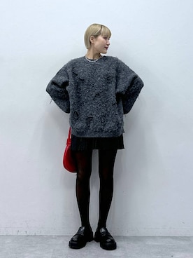 たけおさん（レディース・157cm）の冬コーディネート