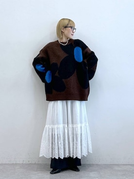「アイテム（スラックス）」を使った、たけおさん（レディース・157cm・30代）の夏コーディネート