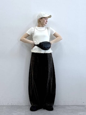 たけおさん（レディース・157cm）の春コーディネート