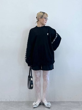 「アイテム（スウェット）」を使った、たけおさん（レディース・157cm・30代）の秋コーディネート