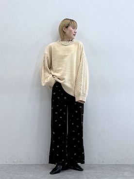 「アイテム（スウェットパンツ）」を使った、たけおさん（レディース・157cm・30代）の夏コーディネート