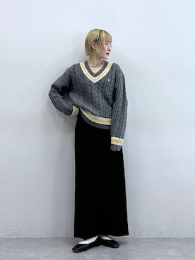 たけおさん（レディース・157cm）の秋コーディネート