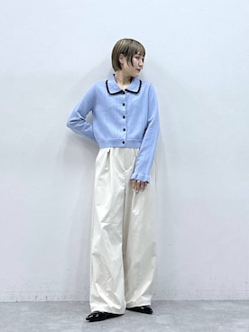 「アイテム（チノパンツ）」を使った、たけおさん（レディース・157cm・30代）の冬コーディネート