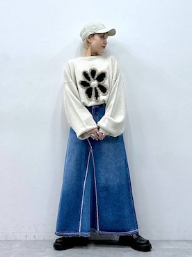 たけおさん（レディース・157cm）の冬コーディネート