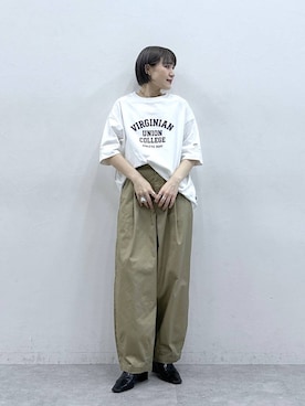 たけおさん(レディース・157cm)の春コーディネート