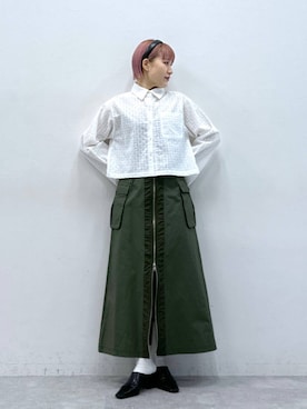 たけおさん(レディース・157cm)の冬コーディネート