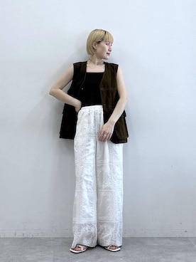 たけおさん（レディース・157cm）の春コーディネート