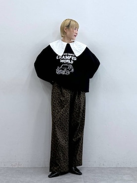 「アイテム（チノパンツ）」を使った、たけおさん（レディース・157cm・30代）の秋コーディネート