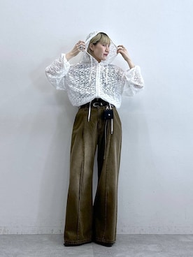 たけおさん（レディース・157cm）の夏コーディネート