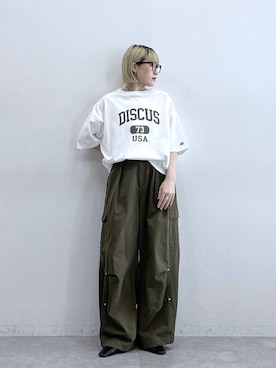 たけおさん（レディース・157cm）の夏コーディネート
