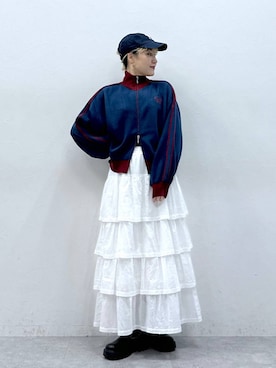 「アイテム（ブーツ）」を使った、たけおさん（レディース・157cm）の秋コーディネート