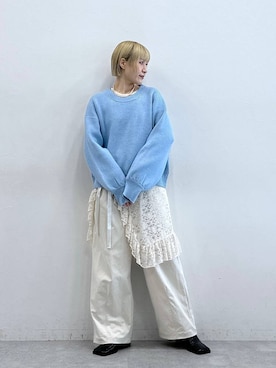 「アイテム（チノパンツ）」を使った、たけおさん（レディース・157cm・30代）の秋コーディネート