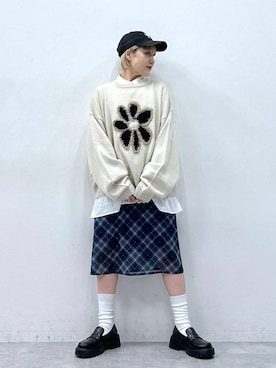 たけおさん（レディース・157cm）の冬コーディネート