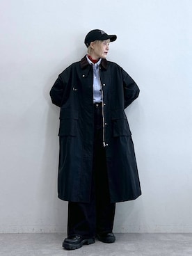 「アイテム（ブルゾン）」を使った、たけおさん（レディース・157cm）の秋コーディネート