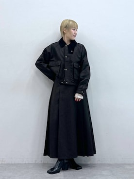 「RAGEBLUE（レイジブルー）のアイテム（Tシャツ/カットソー）」を使った、たけおさん（レディース・157cm）の秋コーディネート