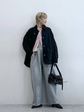 「アイテム（ブルゾン）」を使った、たけおさん（レディース・157cm・30代）の秋コーディネート