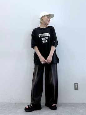 たけおさん（レディース・157cm）の夏コーディネート