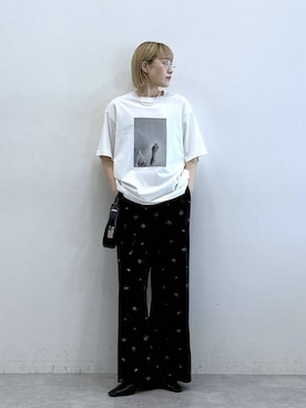 「アイテム（スウェットパンツ）」を使った、たけおさん（レディース・157cm・30代）の夏コーディネート