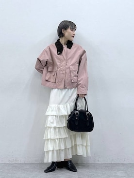 たけおさん（レディース・157cm）の春コーディネート