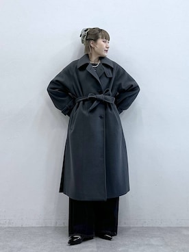 「RAGEBLUE（レイジブルー）のアイテム（アクセサリー）」を使った、たけおさん（レディース・157cm）の冬コーディネート