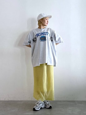 たけおさん（レディース・157cm）の夏コーディネート