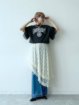 たけおさん（レディース・157cm）の春コーディネート