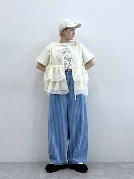 たけおさん（レディース・157cm）の春コーディネート