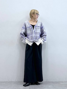「アイテム（テーラードジャケット）」を使った、たけおさん（レディース・157cm・30代）の秋コーディネート