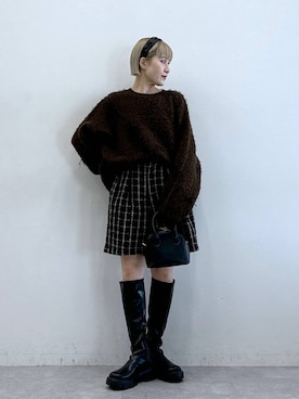 たけおさん(レディース・157cm)の冬コーディネート