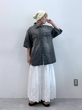 たけおさん（レディース・157cm）の夏コーディネート