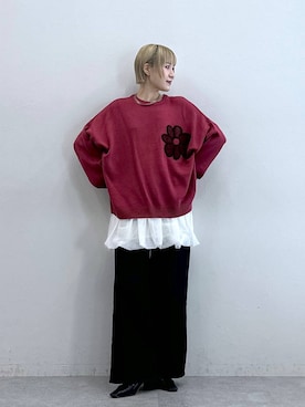 「アイテム（テーラードジャケット）」を使った、たけおさん（レディース・157cm・30代）の秋コーディネート