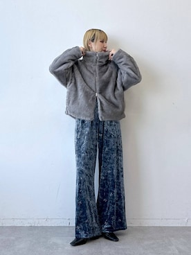 「アイテム（ブルゾン）」を使った、たけおさん（レディース・157cm・30代）の秋コーディネート