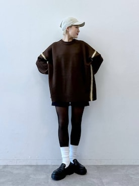 たけおさん（レディース・157cm）の冬コーディネート