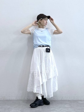 たけおさん(レディース・157cm)の夏コーディネート