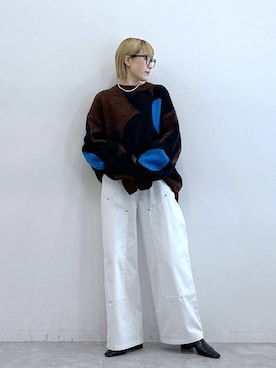 「アイテム（チノパンツ）」を使った、たけおさん（レディース・157cm・30代）の夏コーディネート