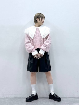 たけおさん（レディース・157cm）の冬コーディネート