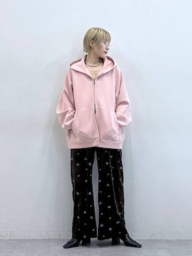 「RAGEBLUE（レイジブルー）のアイテム」を使った、たけおさん（レディース・157cm）の秋コーディネート