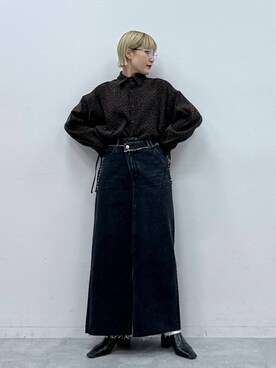 たけおさん（レディース・157cm）の冬コーディネート
