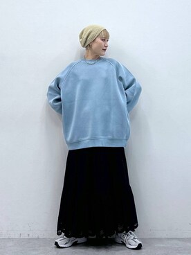 「アイテム（帽子）」を使った、たけおさん（レディース・157cm・30代）の冬コーディネート