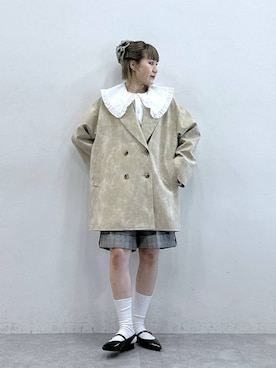 たけおさん（レディース・157cm）の冬コーディネート