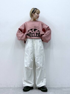 たけおさん（レディース・157cm）の冬コーディネート