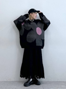 「アイテム（ローファー）」を使った、たけおさん（レディース・157cm・30代）の夏コーディネート