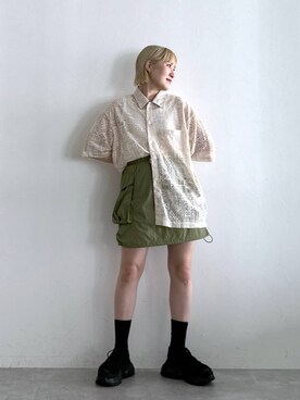 たけおさん（レディース・157cm）の夏コーディネート